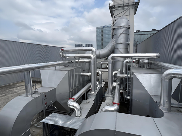 深圳開(kāi)沃汽車涂裝廢氣處理工程04